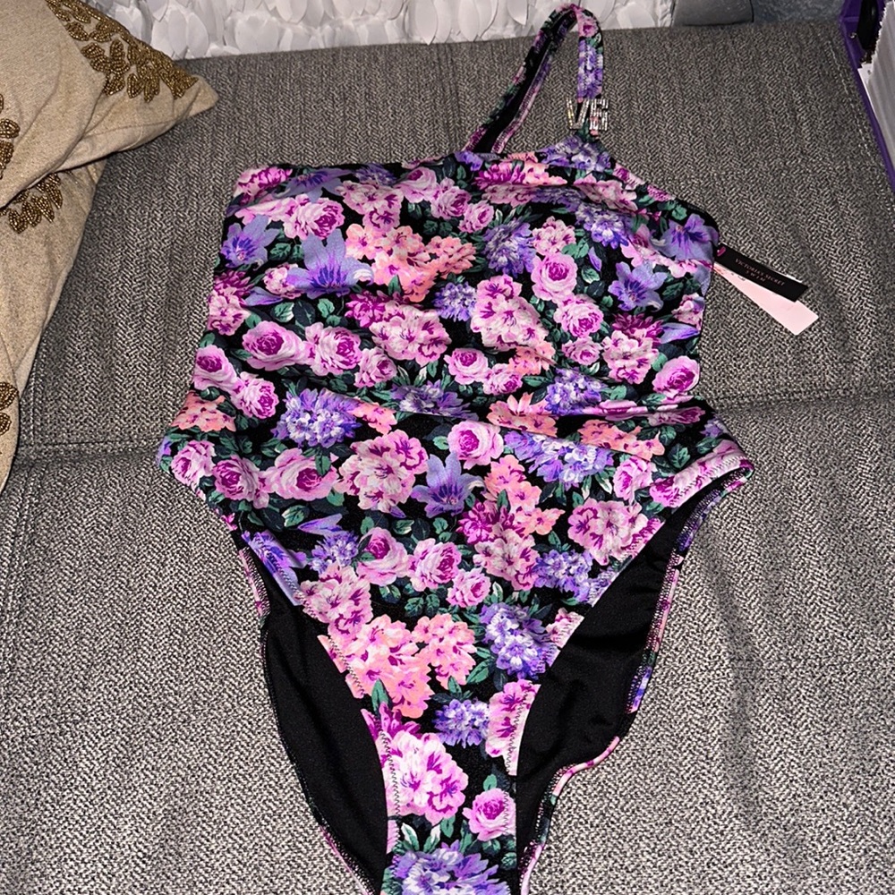 Victoria Secret summer flower swim suit onesie. Med and small available